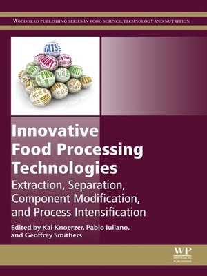 cover image of Innovative Food Processing Technologies